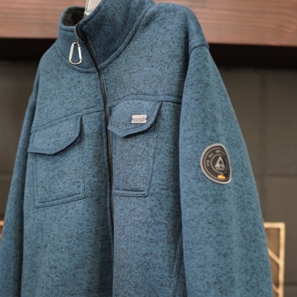 Ascend Sport Jacket - blue Sherpa lined